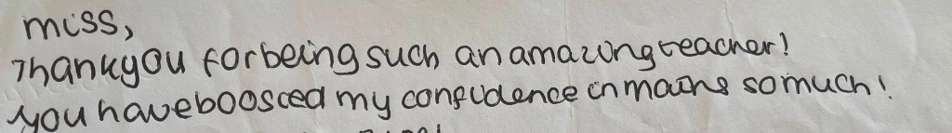 Student review 4